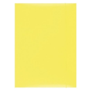 Teczka z gumką lakier. żół. Office Product 300g-12256