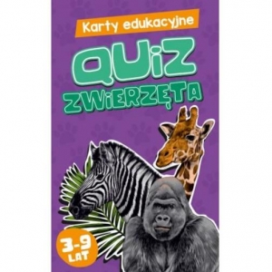 Karty edukacyjne- Quiz zwierzęta-15665