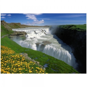 10314 Puzzle 1000 Złote Wodospady, Islandia-1685