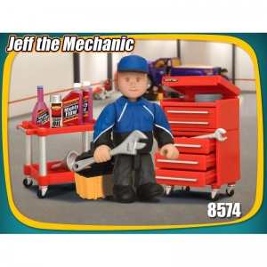 Klocki MIGHTY Mechanik Jeff-4479