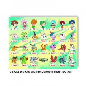 10873 Puzzle 100 Digimony R-5255