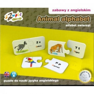 Zabawy z angielskim Alfabet Zwierząt-7515