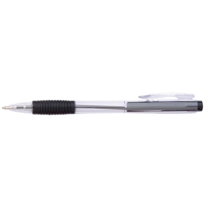 Długopis pstr. czarny OP 0,7mm -17618
