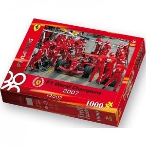 10185 Puzzle 1000 Mistrzowie Świata 2007 Ferrari-5416